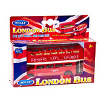 Коллекционная модель автобуса "London Bus" открытый, 1:34-39