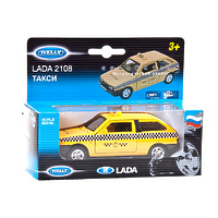Коллекционная модель машины "Lada 2108. Такси" 1:34-39