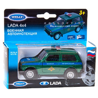 Коллекционная модель машины "Lada 4x4. Военная автоинспекция" 1:34-39