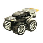 Конструктор MotoBlock "Машинка гоночная S", цвет черный