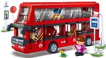 Конструктор "2-х этажный автобус", 412 деталей