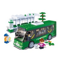Конструктор "Автобус и автобусная остановка", 372 деталей